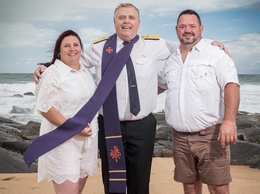 Wedding ceremony by Dr. Gerrit Rademeyer in Genadendal